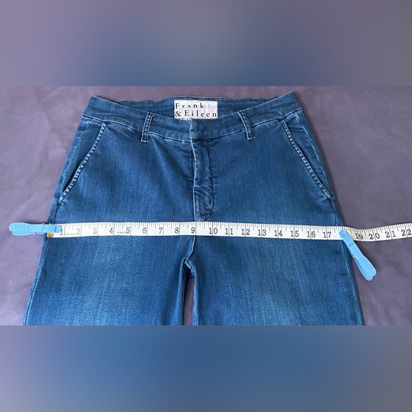 Frank & Eileen WICKLOW The Italian Chino DENIM 1977 Wash Size: 10 DENIM - Picture 14 of 16